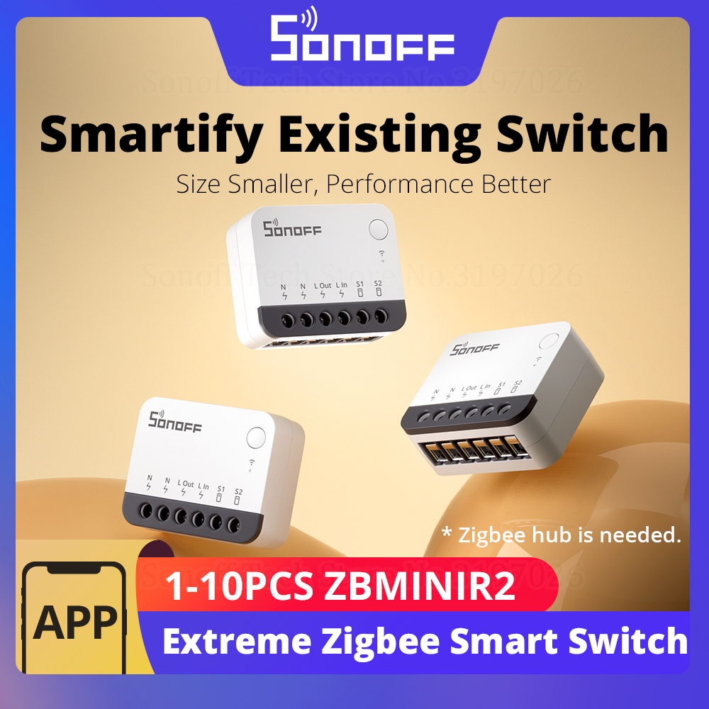 Sonoff Basic Switch - SONOFF ZBMINIR2 Zigbee Smart Switch Detach