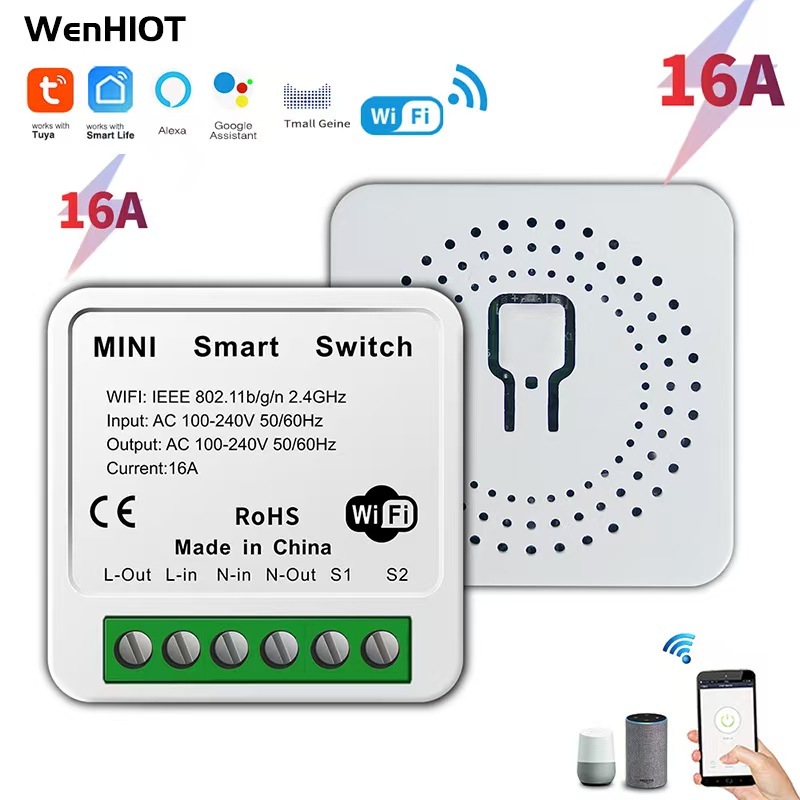 Home Automation Diy - 16A Tuya Zigbee 3.0 Mini Smart