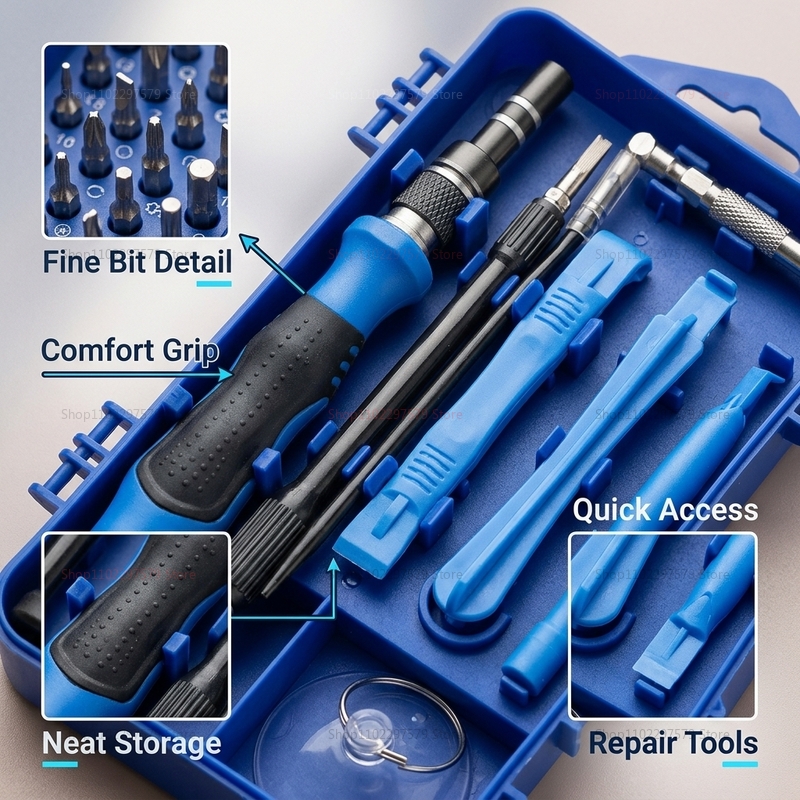 115 in 1 Multifunctional Screw - مراجعة Home Automation Industry وسعره