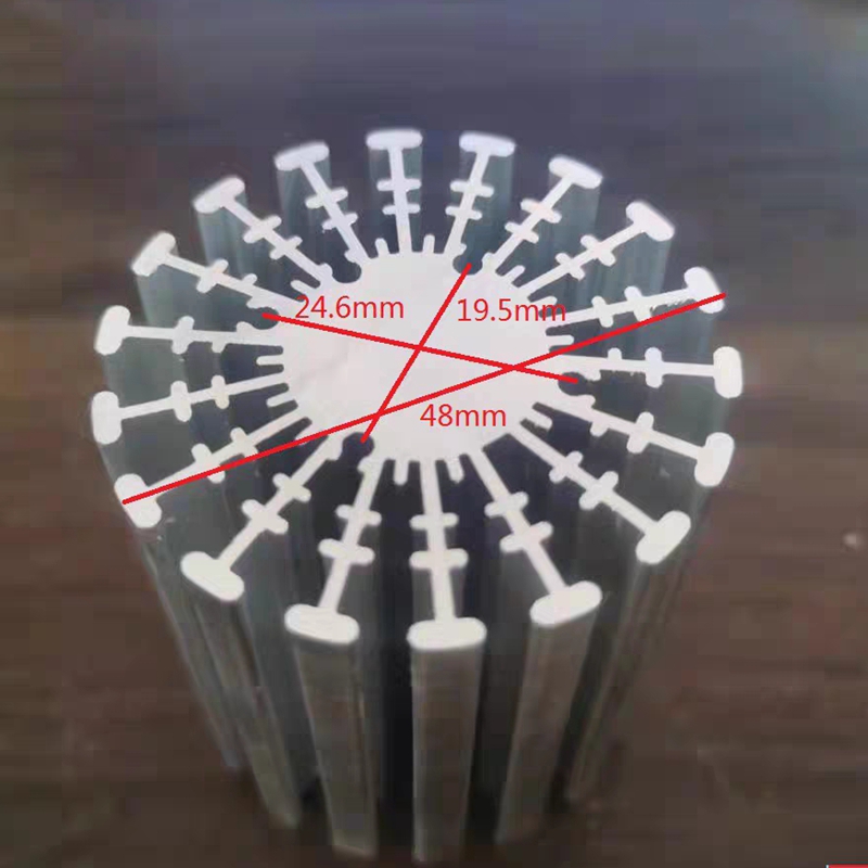 48mm Aluminum round Heat Sink  - مراجعة Home Automation System Diy وسعره