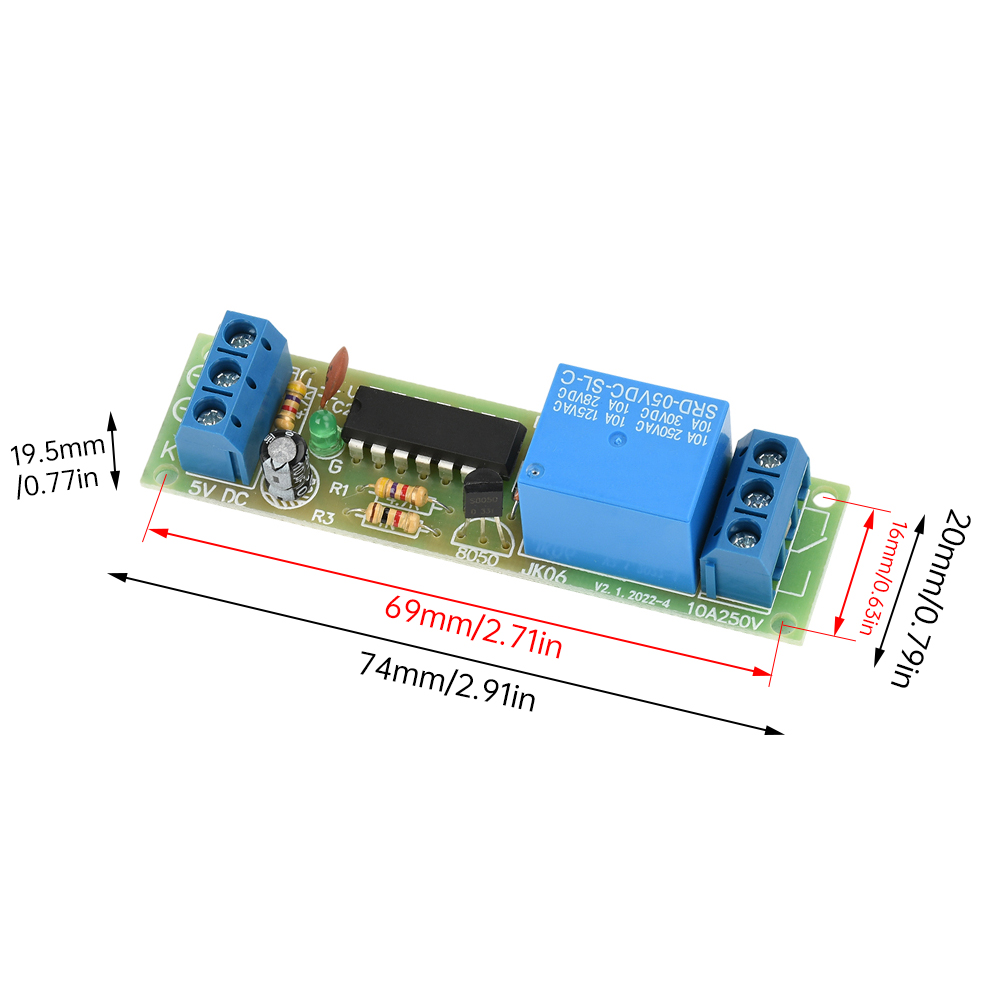 DC 5V Flip-Flop Latch Relay Mo - مراجعة Shelly Relay Module وسعره