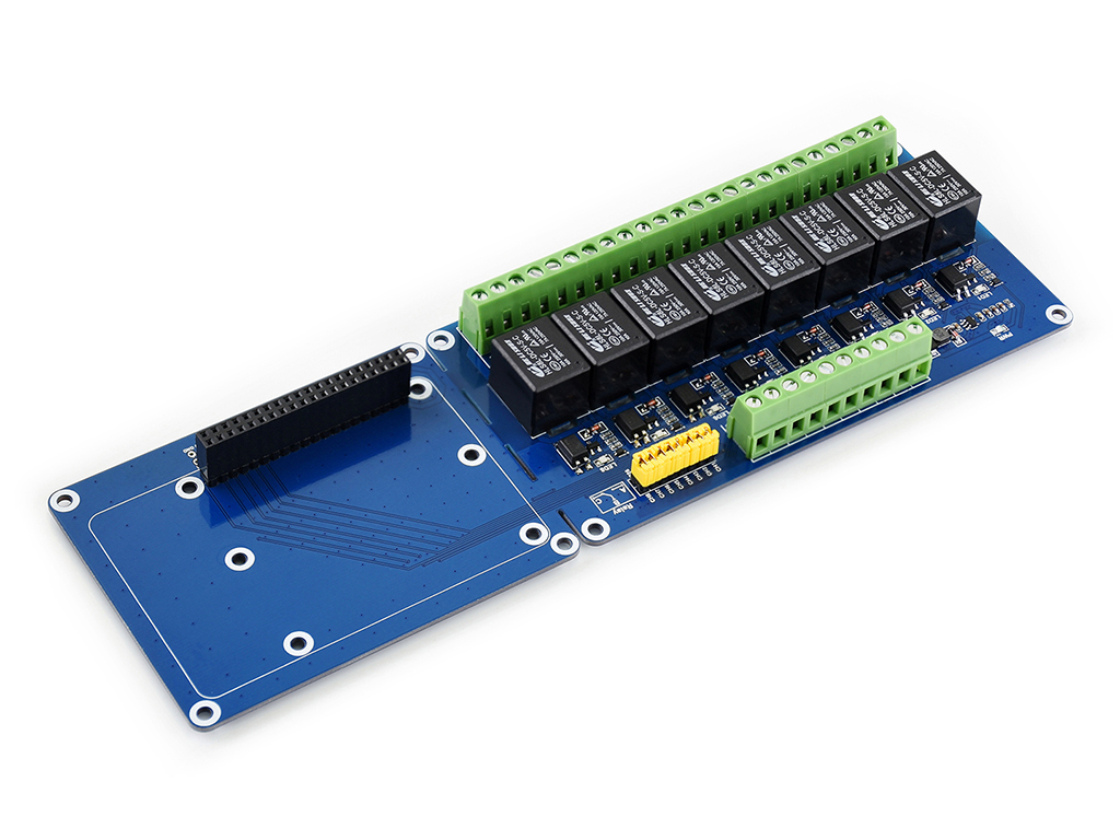 8-Channel Relay HAT for Raspbe - مراجعة Home Automation Raspberry Pi وسعره