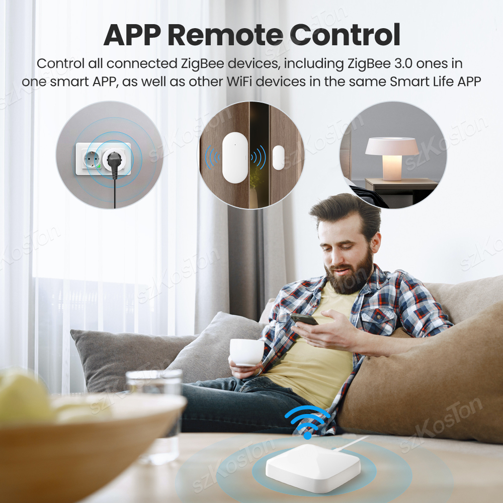 Tuya Smart Life Multi-mode Gat - مراجعة Home Automation Ideas وسعره