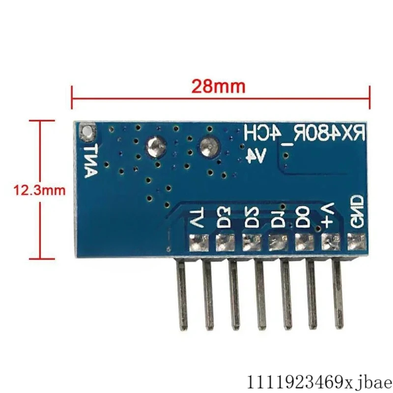 Wireless 433Mhz RF Module Rece - مراجعة 433Mhz Receiver Module وسعره