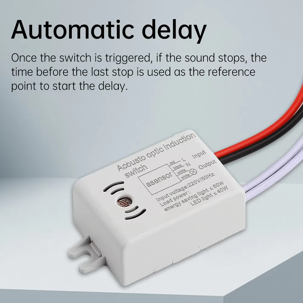 Sound Voice Sensor Switch Smar - مراجعة Home Automation Industry وسعره