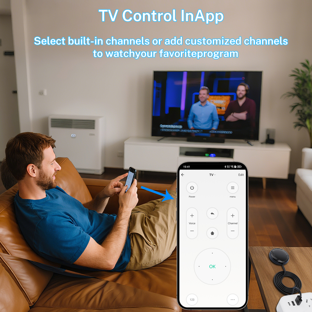 Tuya WiFi IR Remote For Smart  - مراجعة Home Automation Ideas وسعره