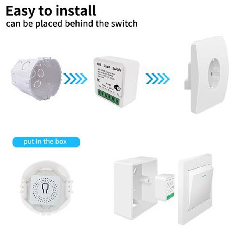 Tuya 16A Mini Wifi Smart Switc - مراجعة Home Automation Diy وسعره