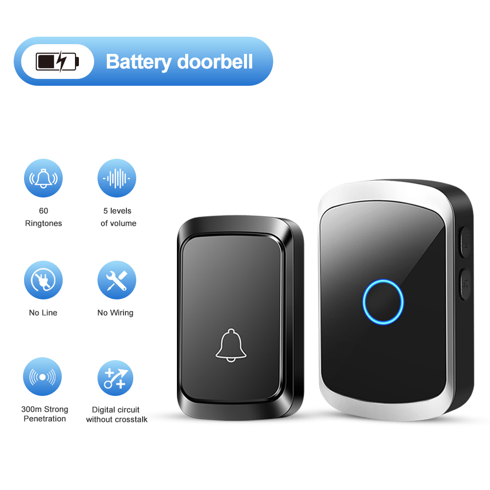 Smart Wireless Doorbell Door C - مراجعة Smart Home Automation Diy وسعره