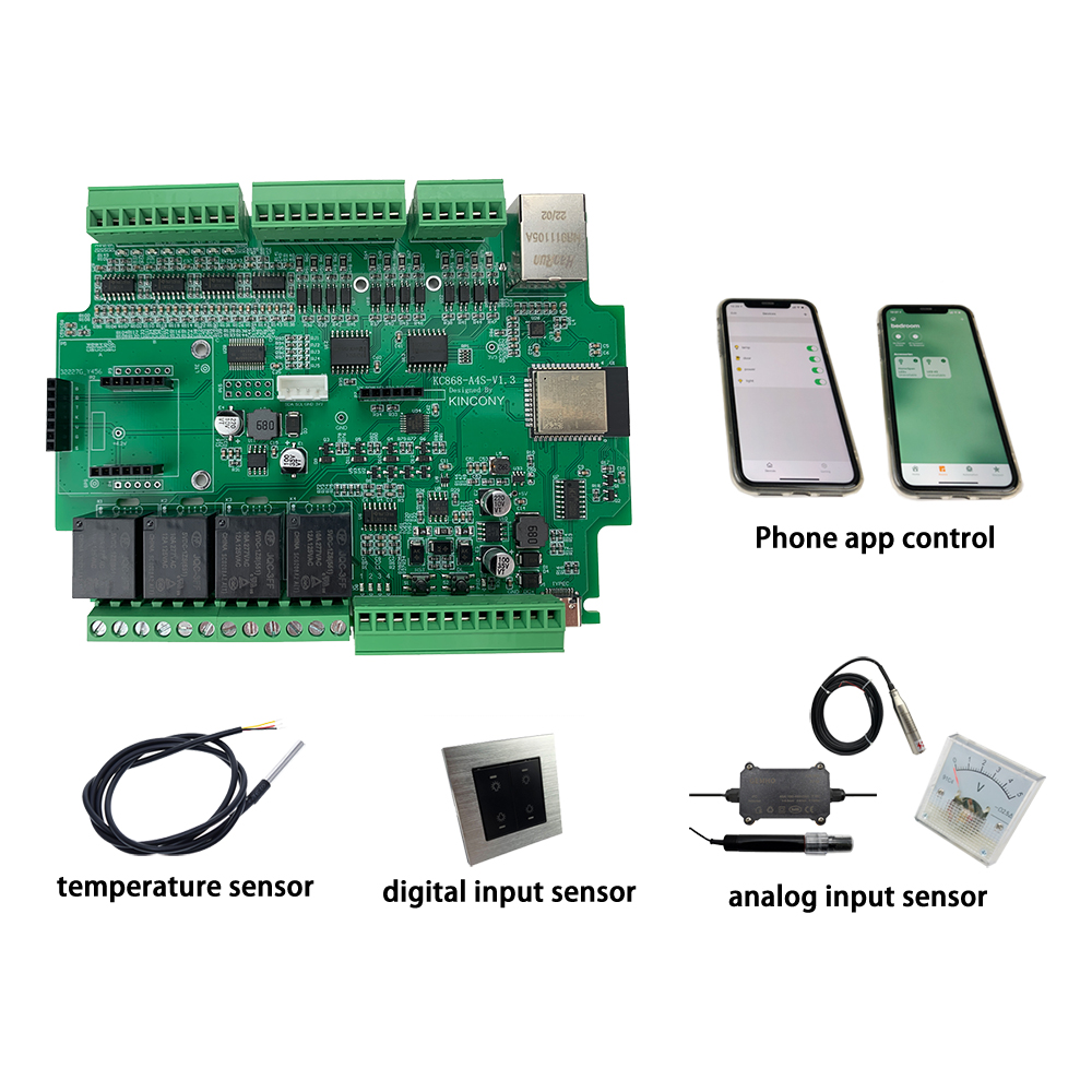 KC868-A4S ESP32 ESPhome Tasmot - مراجعة Home Automation With Arduino وسعره