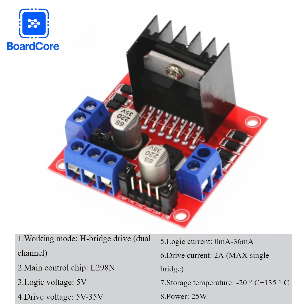 1PCS L298N Motor Driver Module - مراجعة Home Automation Arduino وسعره