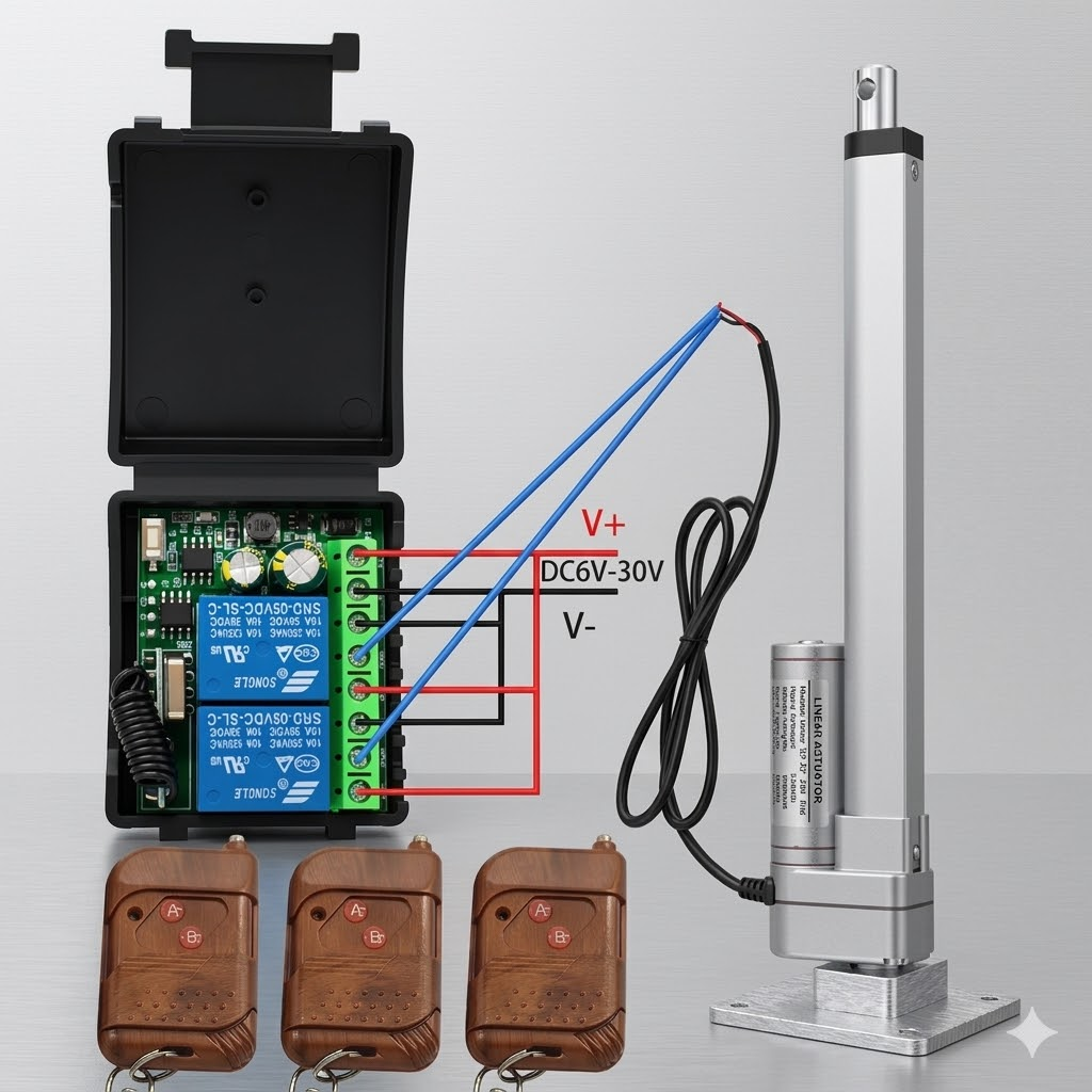 12V 9~30V Receiver Module Swit - مراجعة 433Mhz Receiver Module وسعره