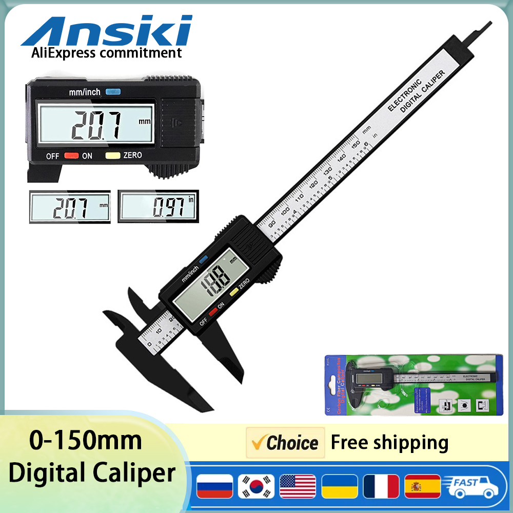 Vernier Caliper 0-150mm Digita - مراجعة Home Automation System Diy وسعره