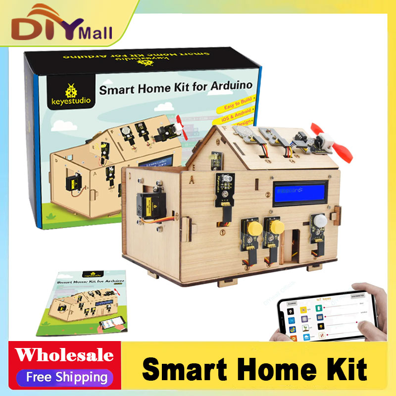 Keyestudio Smart IoT Home Kit  - مراجعة Home Automation Diy وسعره