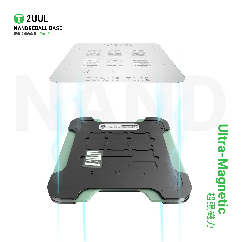 2UUL BH16 NAND Reballing Base  - مراجعة Tasmota Flash Tool وسعره