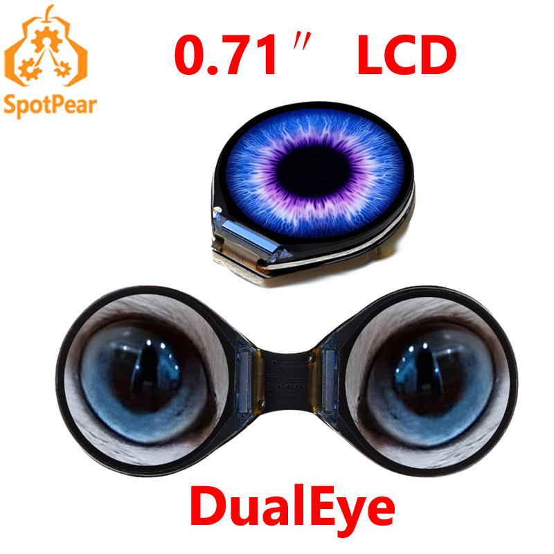 Waveshare 0.71inch Double Eye  - مراجعة Home Automation Arduino وسعره
