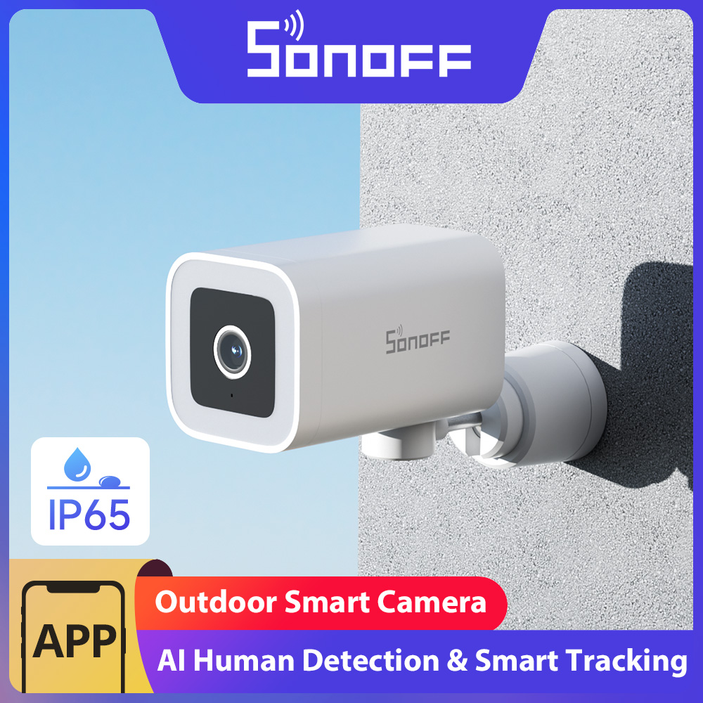 SONOFF CAM-B1P 2K HD Outdoor S - مراجعة Sonoff Basic Switch وسعره