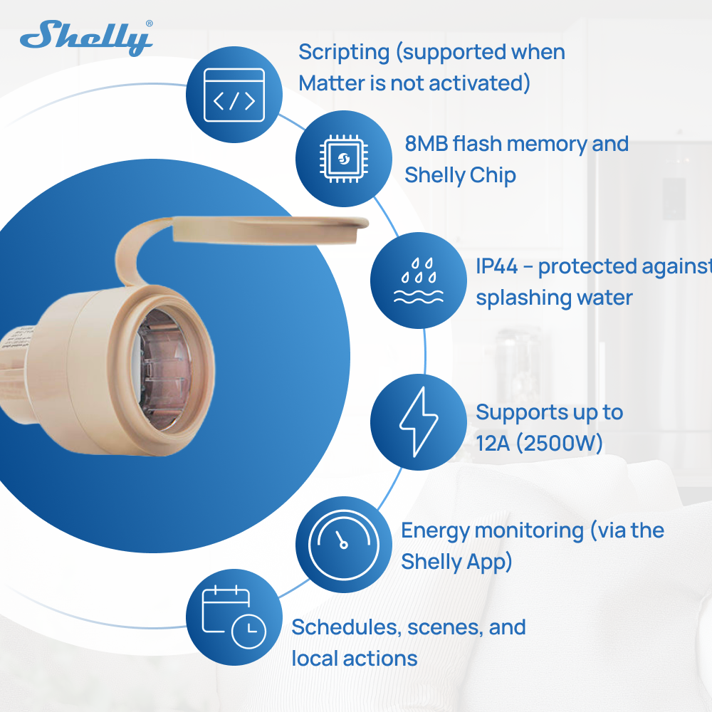 Shelly Outdoor Plug S Gen3 Pow - مراجعة Shelly Relay Module وسعره