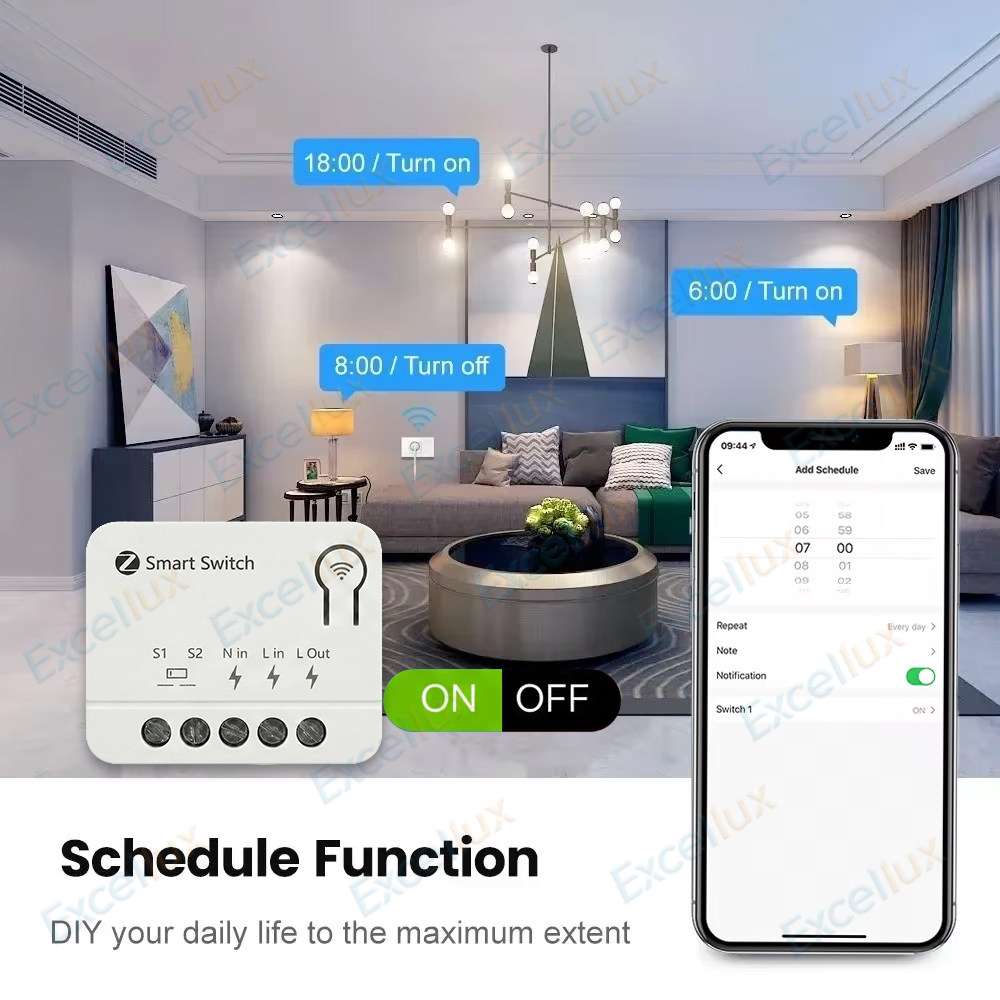 Mini Zigbee Smart Switch Modul - مراجعة Diy Home Automation Controller وسعره