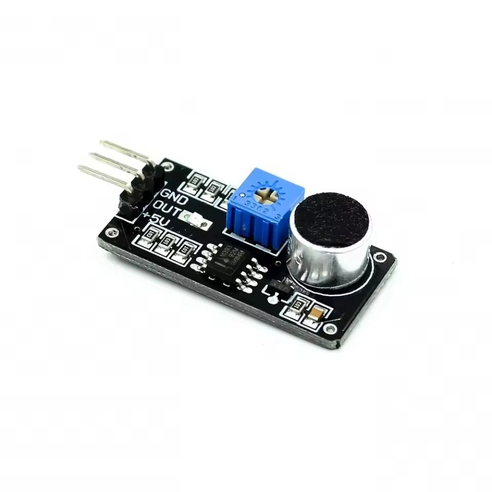 Mic Sound Detection Sensor Mod - مراجعة Home Automation Raspberry Pi وسعره