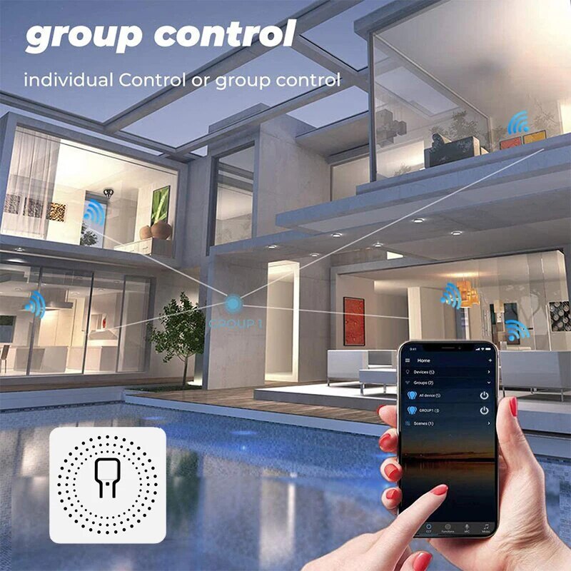 Tuya Mini 16A WiFi Switch Smar - مراجعة Home Automation Ideas وسعره