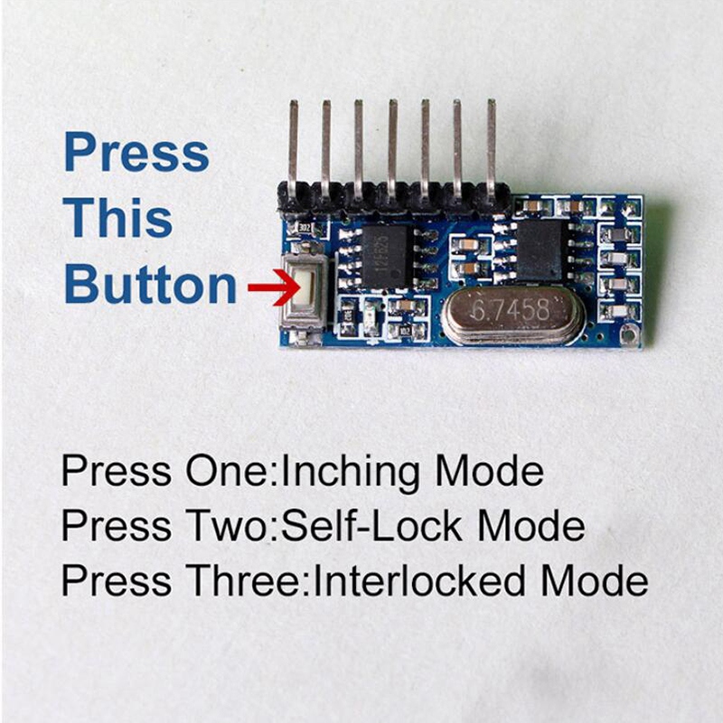 ABKQ-10PCS 433Mhz RF Receiver  - مراجعة 433Mhz Receiver Module وسعره