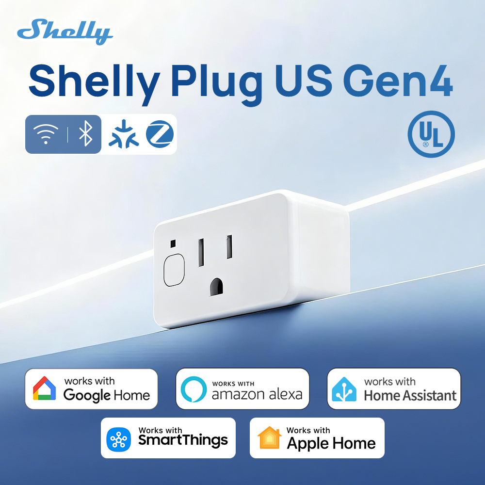 Shelly Plug US Gen4 Zigbee Cer - مراجعة Shelly Relay Module وسعره
