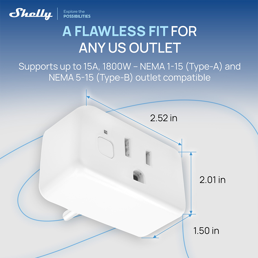 Shelly Plug US Gen4 Zigbee Cer - مراجعة Shelly Relay Module وسعره