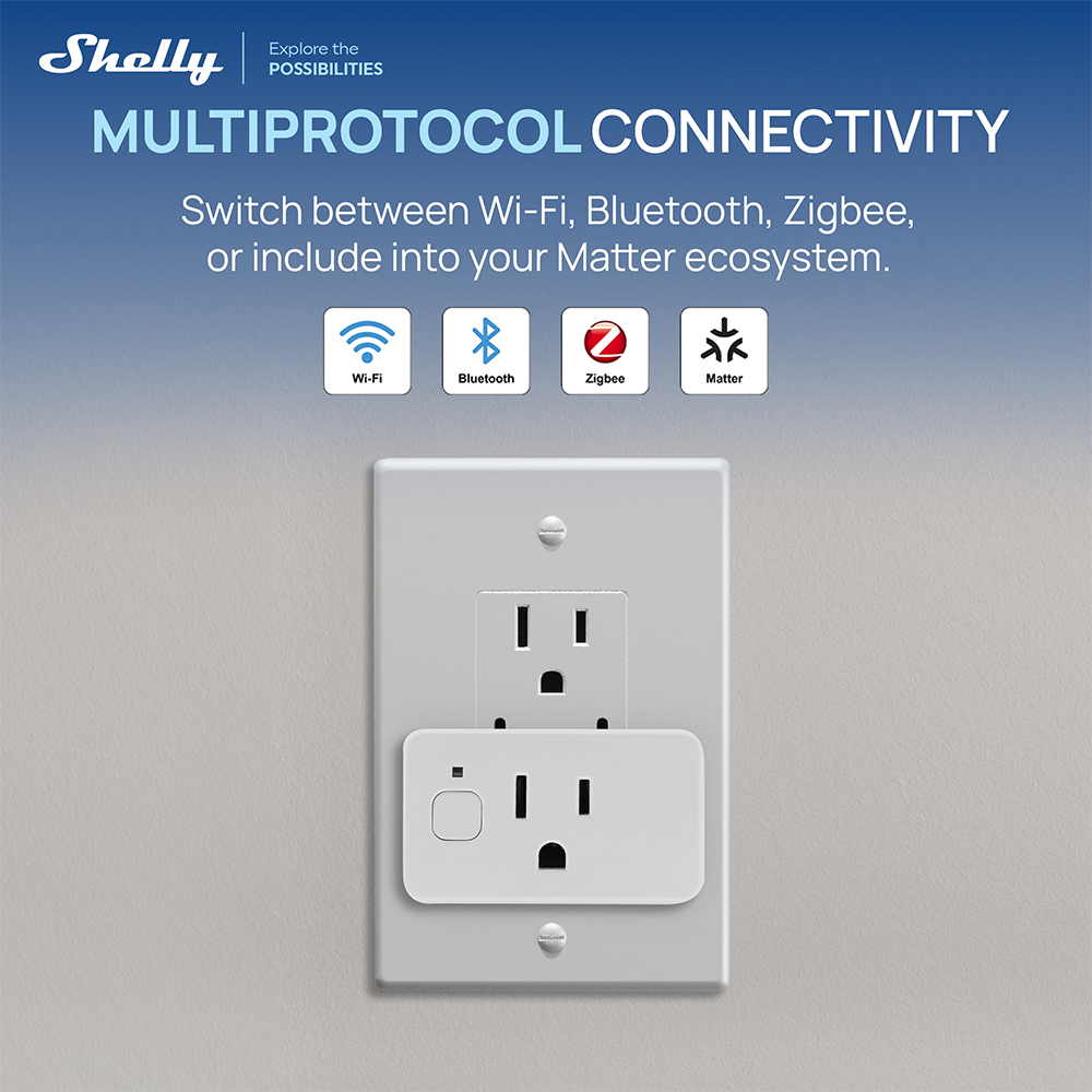 Shelly Plug US Gen4 Zigbee Cer - مراجعة Shelly Relay Module وسعره