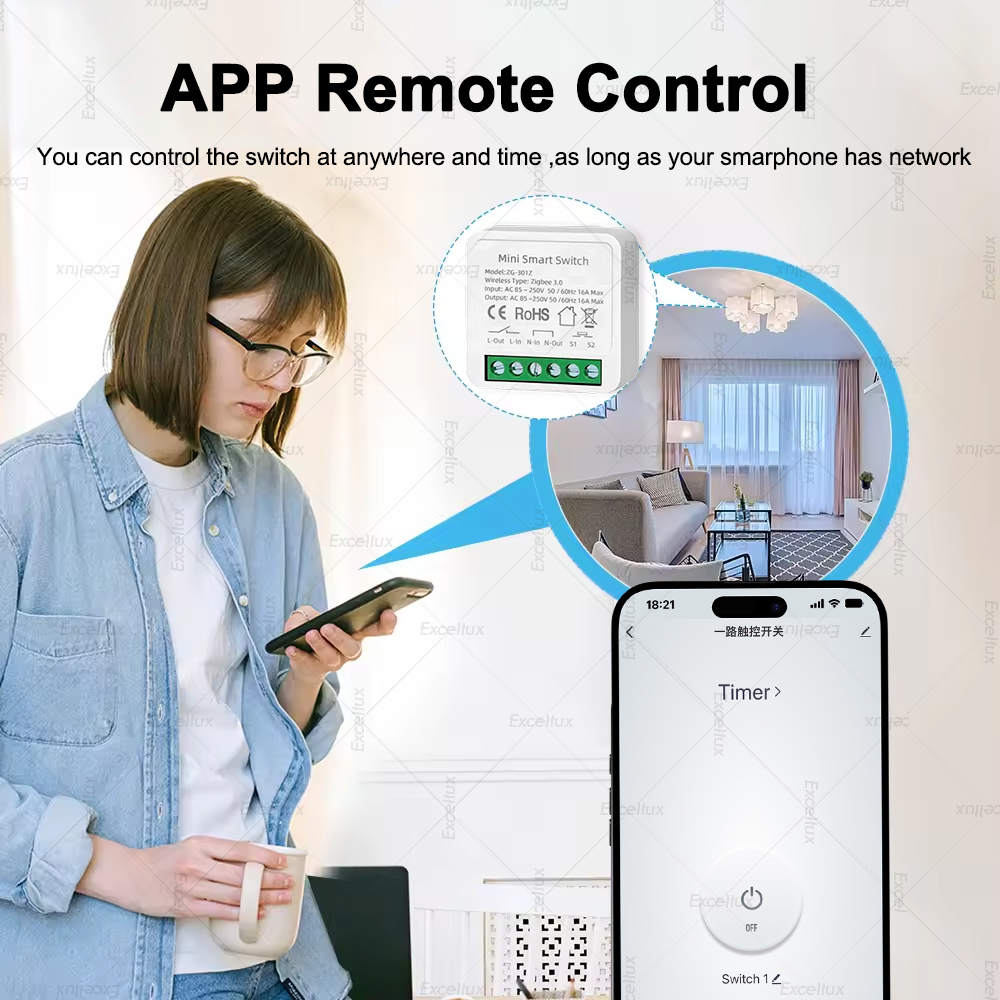 16A Zigbee 3.0 Mini Smart DIY  - مراجعة Diy Home Automation Controller وسعره