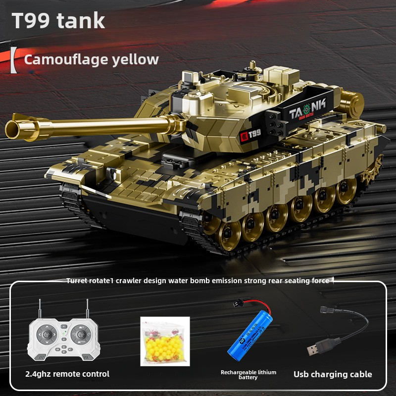 RC Tank Shoot bullet 270° Rota - مراجعة Home Automation Tutorial وسعره
