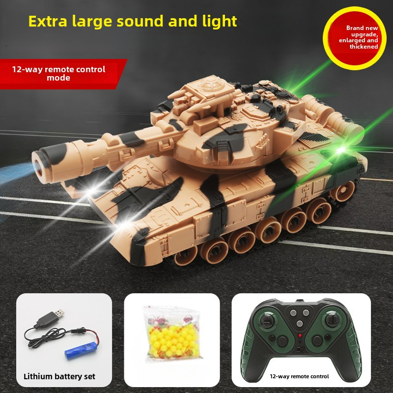 RC Tank Shoot bullet 270° Rota - مراجعة Home Automation Tutorial وسعره