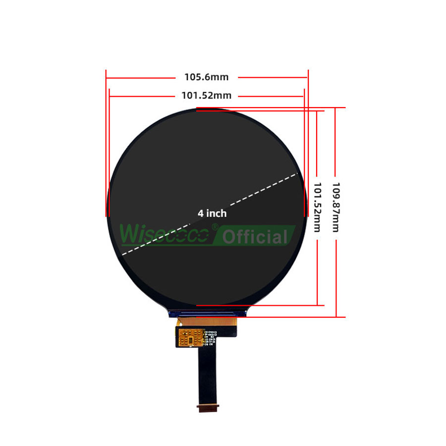 Wisecoco 4 Inch Round LCD Disp - مراجعة Home Automation Raspberry Pi وسعره