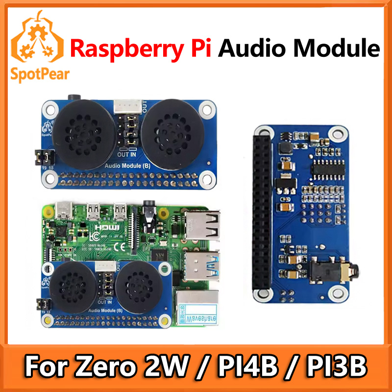 Raspberry Pi zero/3B/4B speake - مراجعة Pi Zero W Board وسعره