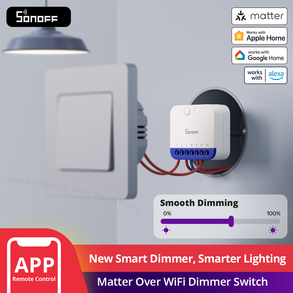 SONOFF MINI-DIM MINI Extreme M - مراجعة Sonoff Basic Switch وسعره