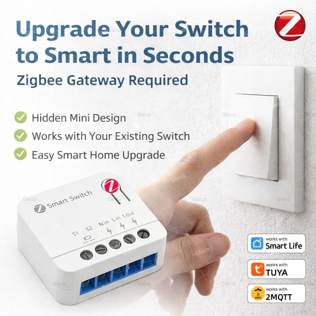 ZigBee Tuya Smart Switch Modul - مراجعة Diy Home Automation Hub وسعره