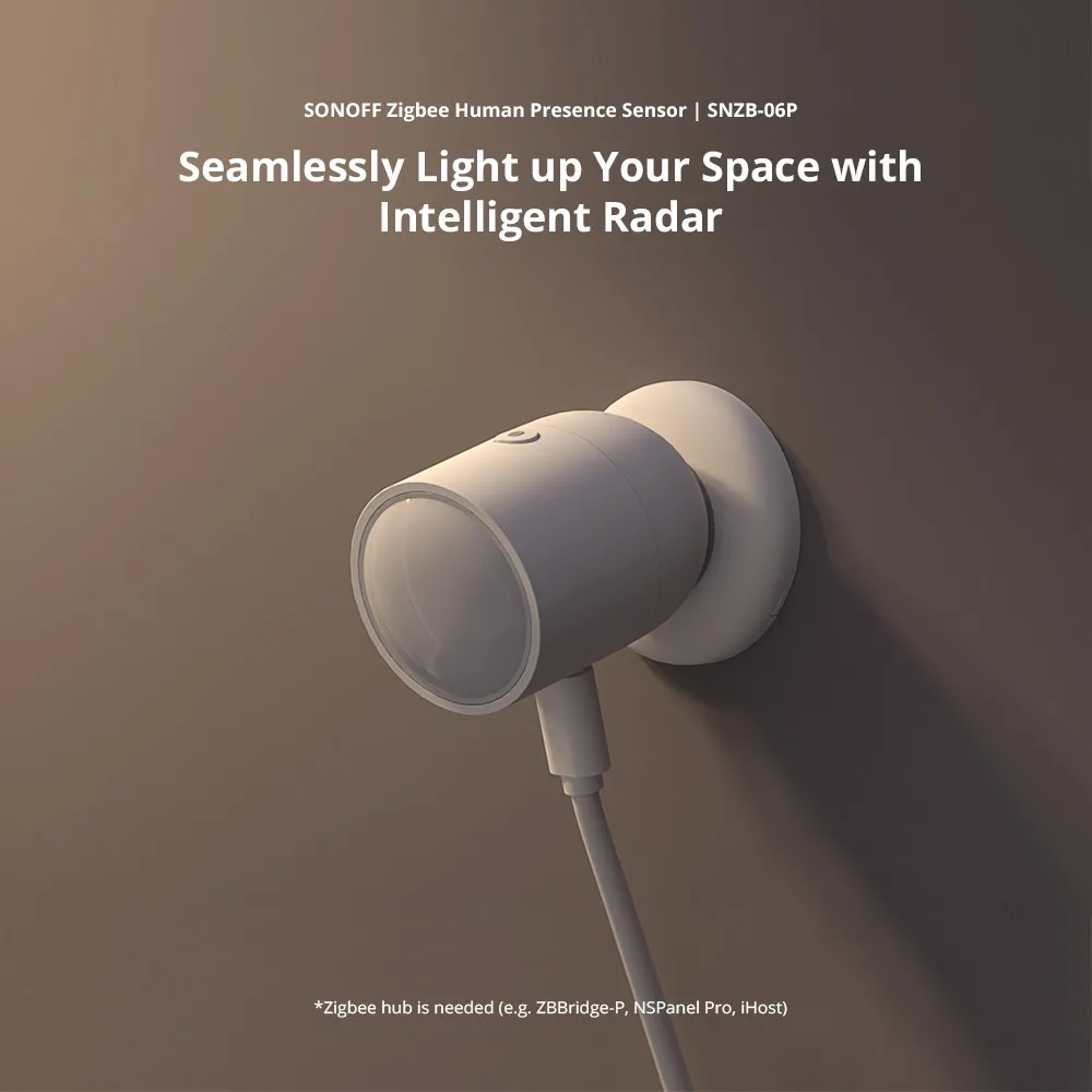 SONOFF SNZB 06P Zigbee Human P - مراجعة Sonoff Basic Switch وسعره