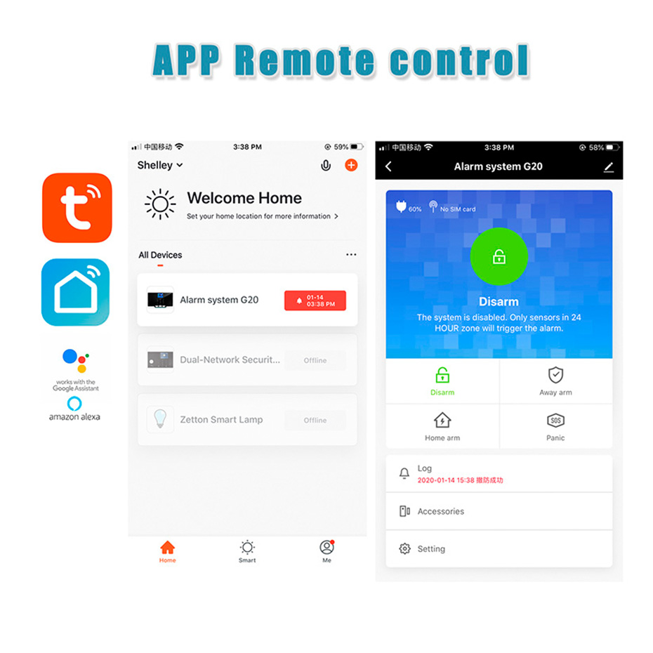 KERUI 433MHz DIY Alarm Kit G20 - مراجعة Home Automation Diy Kit وسعره