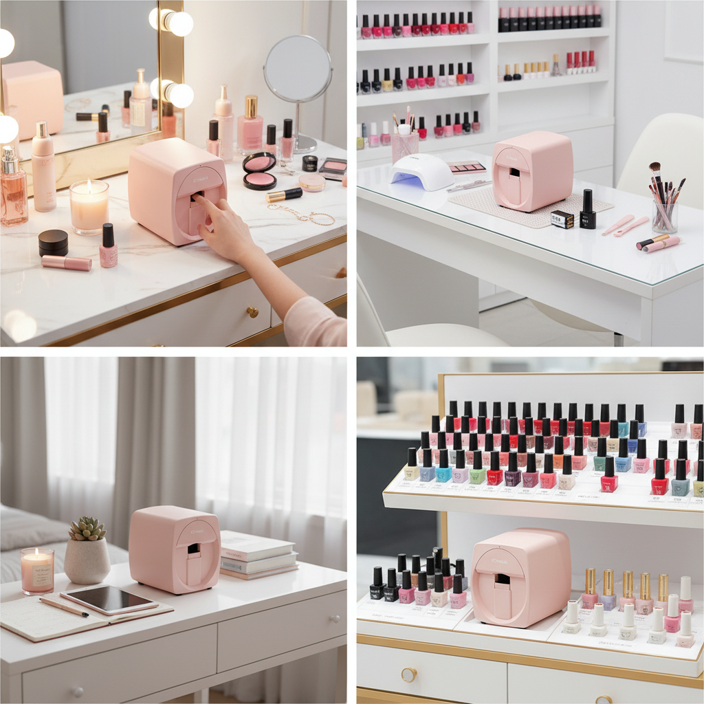 Portable 3D Nail Art Printer S - مراجعة Home Automation Diy Kit وسعره