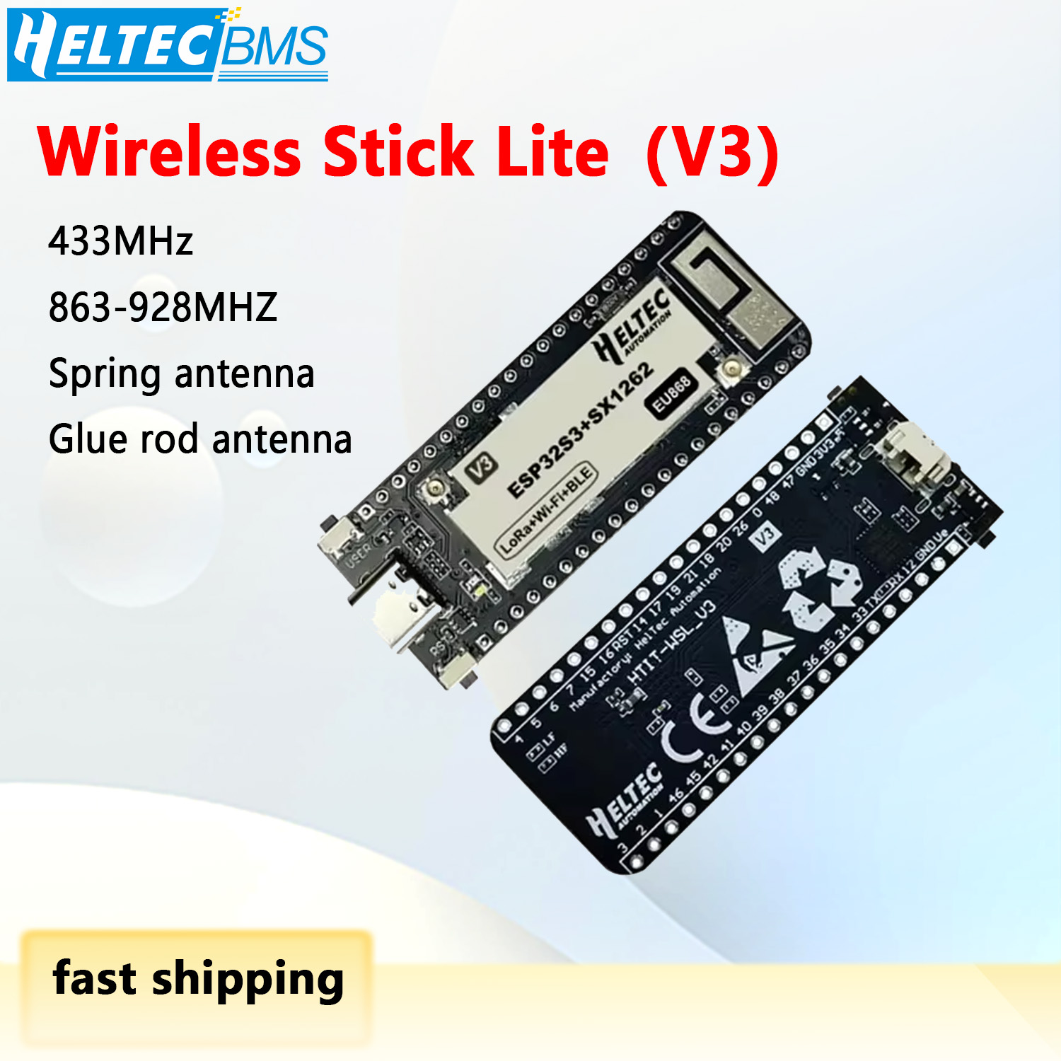 Heltec Wireless Stick Lite（V3） - مراجعة Home Automation Arduino وسعره