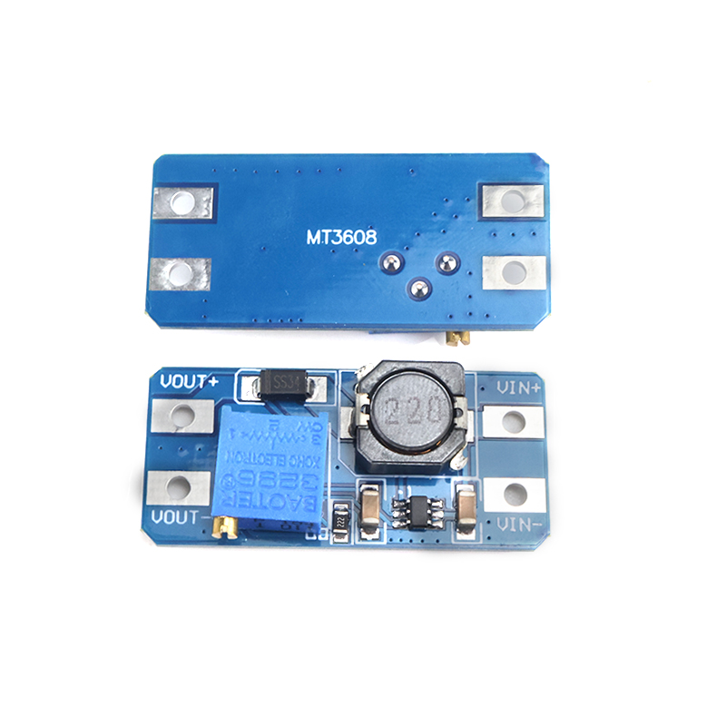 1-10pcs MT3608 DC-DC Step Up C - مراجعة Home Automation Arduino وسعره