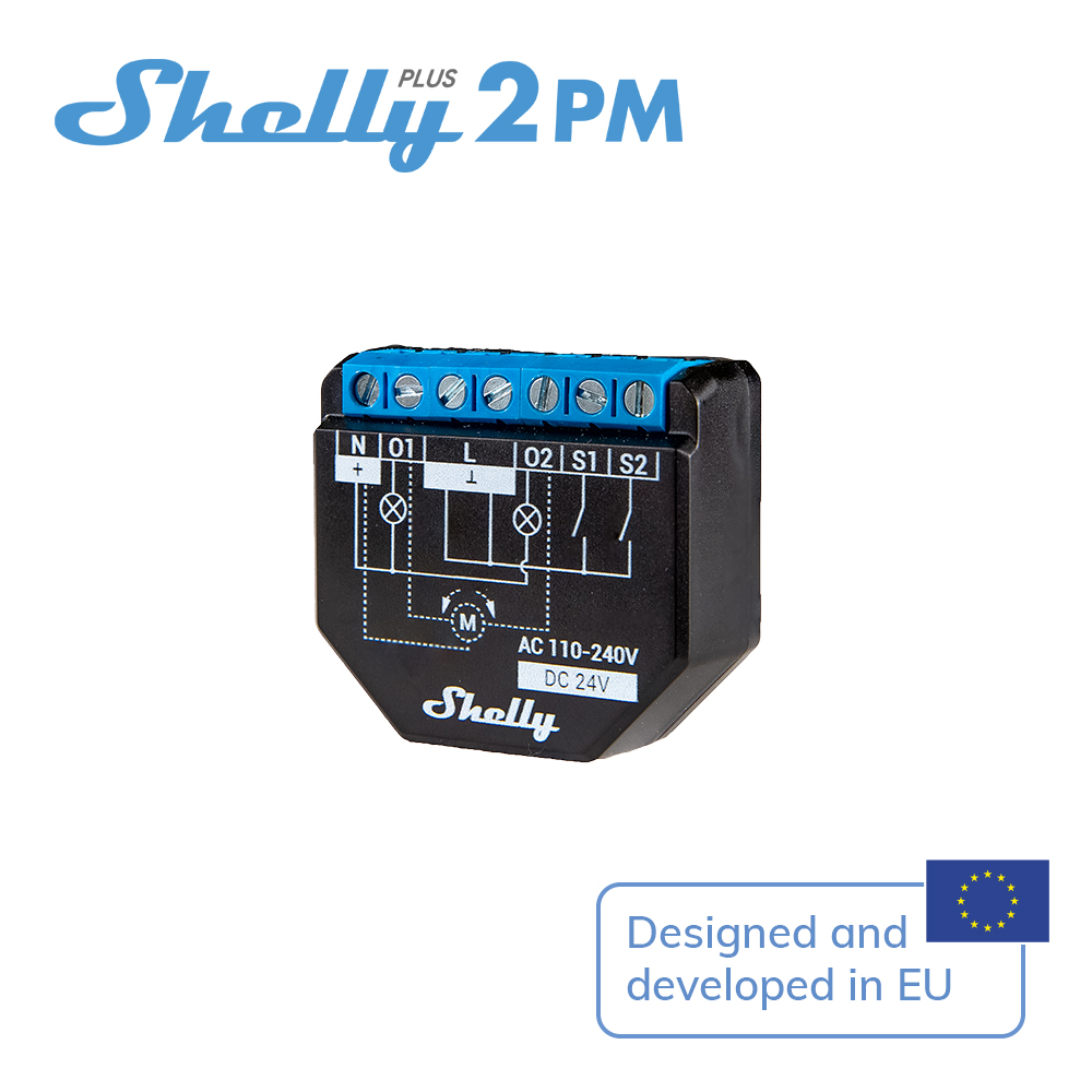 Shelly Plus 2PM Smart Home WiF - مراجعة Shelly Relay Module وسعره