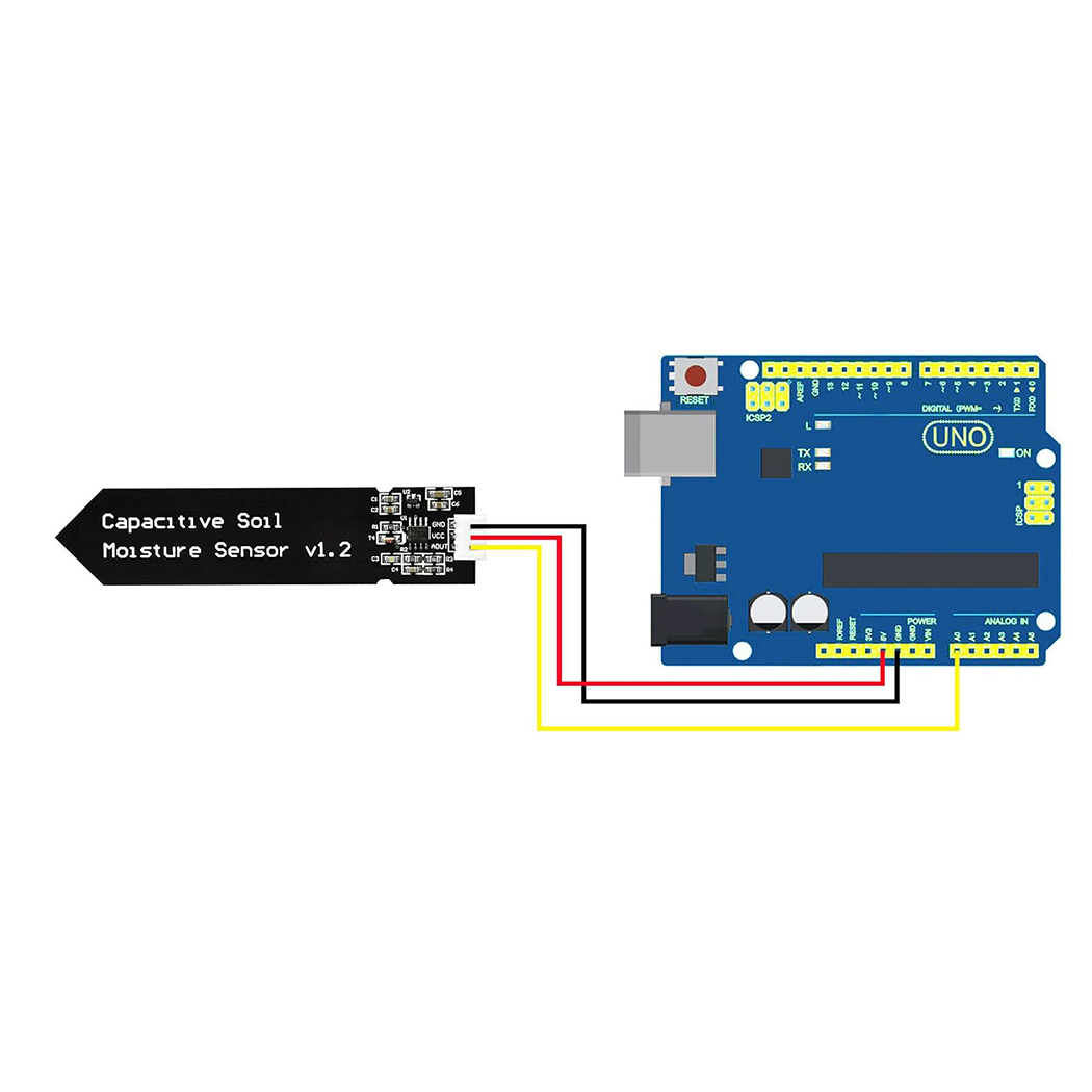 Capacitive Soil Moisture Senso - مراجعة Home Automation Arduino وسعره