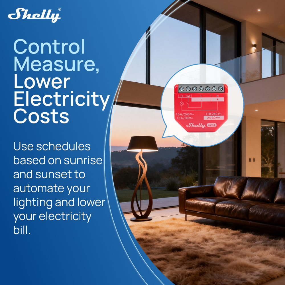 Shelly 1PM Gen4 Zigbee Disposi - مراجعة Shelly Relay Module وسعره