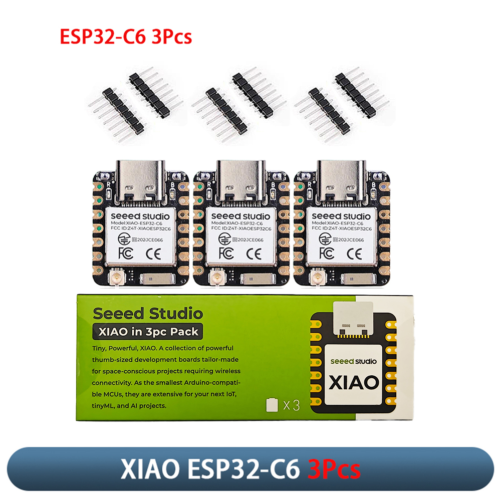 XIAO ESP32-C6 3Pcs Development - مراجعة Home Automation With Arduino وسعره