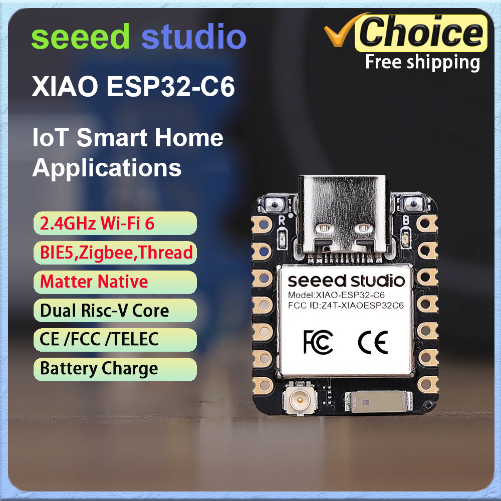 XIAO ESP32-C6 3Pcs Development - مراجعة Home Automation With Arduino وسعره