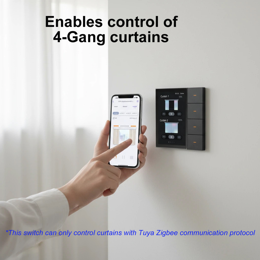 F3-pro Tuya Smart Panel ZigBee - مراجعة Home Automation Ideas وسعره