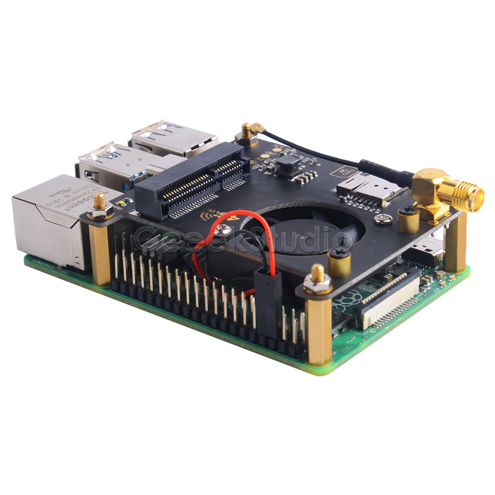 Raspberry Pi 3G 4G Hat for Ras - مراجعة Pi Zero W Board وسعره