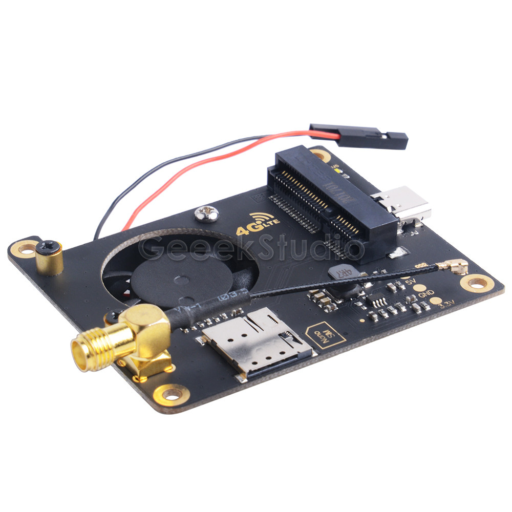 Raspberry Pi 3G 4G Hat for Ras - مراجعة Pi Zero W Board وسعره