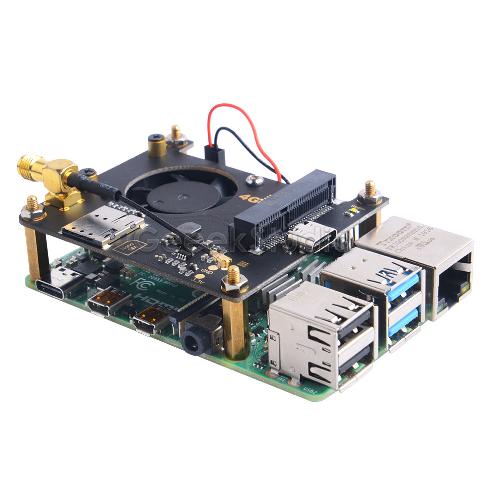 Raspberry Pi 3G 4G Hat for Ras - مراجعة Pi Zero W Board وسعره