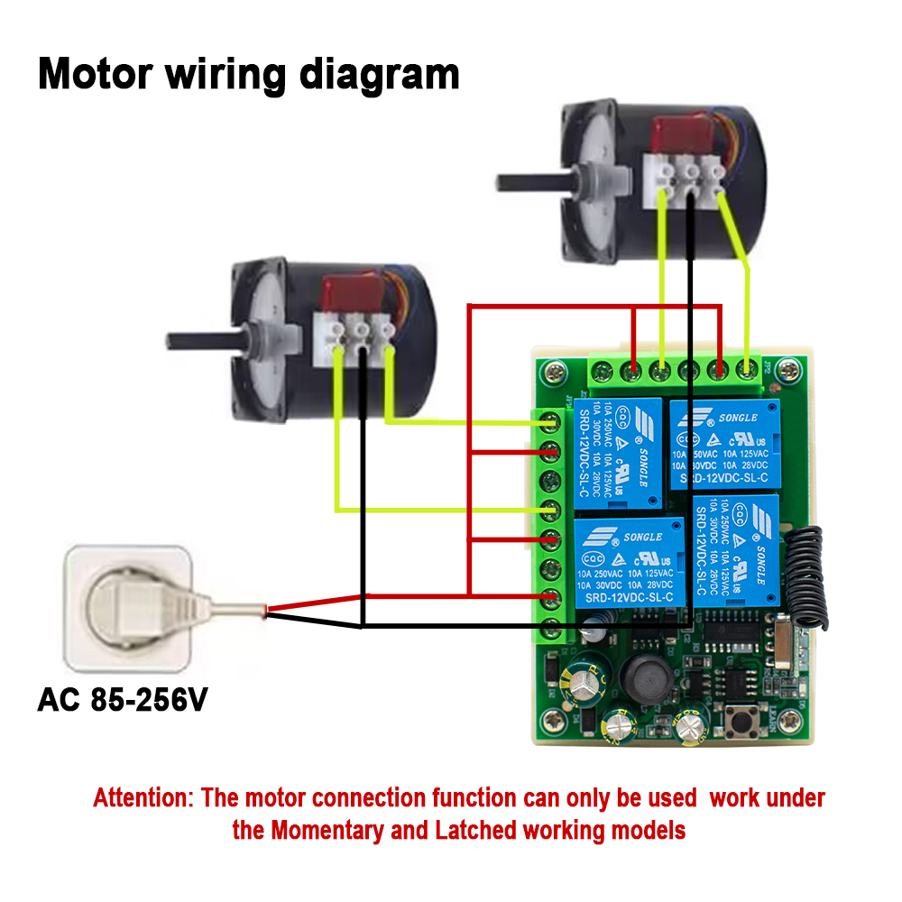 433Mhz Wireless Switch AC 85-2 - مراجعة 433Mhz Receiver Module وسعره